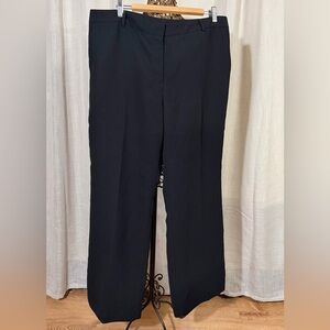 Jones Wear Essentials Women’s Wide Leg Dress Pants with lining, Size 16